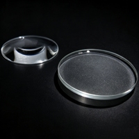 Lentille Plano-Convexe Personnalisée en Silice Fondue BK7 PCX pour la Mise au Point Laser de Précision et l'Optique de Collimation de la Lumière
