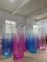 BOYI Ballon Transparent PVC Gonflable Coumn Ballon Pvc Colonne