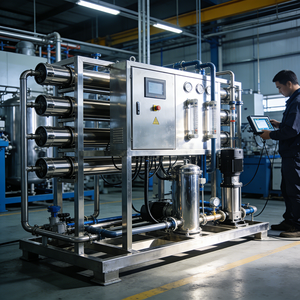 Personalización del sistema de filtración de agua de pozo con purificador de agua automático EDI de fábrica para laboratorio - Product Image 1