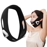 Appareil de remodelage facial USB portable avec microcourant pulsé pour le lifting du visage et la création d'une ligne en V