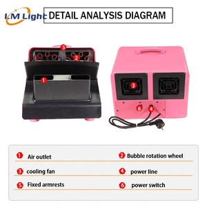 Suministro de fábrica DMX/Control remoto DJ disco equipo de efectos especiales de escenario 300W máquina automática de burbujas para fiesta de boda - Product Image 4