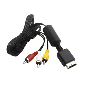 3RCA <span class=keywords><strong>AV</strong></span> PS2 <span class=keywords><strong>AV</strong></span> สายสัญญาณเสียงสำหรับ PS3 <span class=keywords><strong>AV</strong></span> ไปยังสายสัญญาณเสียงวิดีโอคอมโพสิต RCA ที่เข้ากันได้กับ PS2 - Product Image 6
