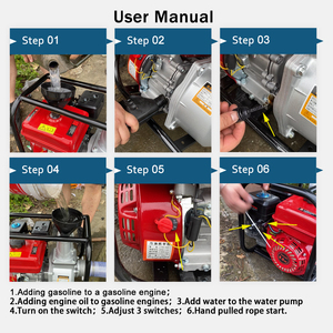 Maquinaria Agrícola Motor de Gasolina de 7.5 hp con Arranque Eléctrico Motor de Gasolina de <span class=keywords><strong>4</strong></span> Tiempos y 215 cc - Product Image 5