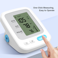 Nouveau tensiomètre électrique Bluetooth pour le bras avec écran LCD numérique, mémoire 2*99 enregistrements, garantie 1 an