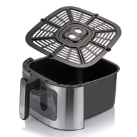 Friteuse à air RAF grande capacité 9L 1950W avec circulation d'air à 360 degrés et écran tactile pour une cuisine saine et croustillante