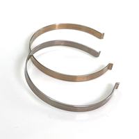 Customized Square and Flat Wire Omega Retaining Ring for Transmission Gearbox Synchronizer Hub Snap Ring Circlip