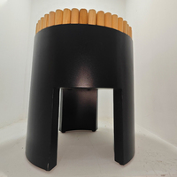 Tabouret de maquillage moderne et simple pour la maison, petit fauteuil de loisirs pour la salle à manger et le thé, adapté pour enfiler les chaussures