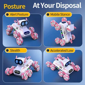 Perro robot inteligente - máquina interactiva especial con sensor táctil - control remoto multifuncional - Product Image 6