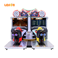Loson Flaming VS 3d fun motor racing car moto bike gp simulateur arcade machine jeux à pièces