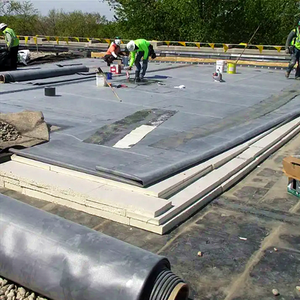 EPDM Roofing Membrane 41mil 15ft X 160ft Rubber <strong>Waterproofing</strong> <strong>Sheets</strong> <strong>Materials</strong> for Flat Roof - Product Image 2