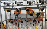 Mini-treuil électrique 500 kg 1 tonne 220 V, commande par panneau, hauteur de levage 10 m, usage minier, micro-treuil