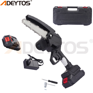 Adeytos อุตสาหกรรม & DIY เกรด6 "นิ้ว1500W มอเตอร์ไร้แปรงถ่านเลื่อยไฟฟ้าไร้สายแบบพกพาสำหรับการตัดต้นไม้และหญ้า - Product Image 6