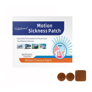 South Moon Patchs auriculaires anti-nausée et anti-mal des transports, à base de plantes, écologiques, hypoallergéniques, rafraîchissants pour les voyages - Product Image 2