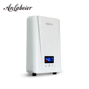 Calentador de agua eléctrico instantáneo para el hogar de 5500W con bomba incorporada para baja presión de agua, para uso en baño, ducha, fregadero de cocina. - Product Image 3