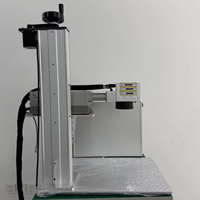 Machine de marquage laser UV HT-10W 10W pour bois, papier, caoutchouc et MDF, prend en charge le format graphique DXF