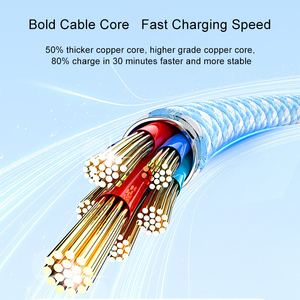 Câble de charge tressé 2M 6FT Type C vers Type C pour <span class=keywords><strong>iPhone</strong></span> 60W Charge rapide Données Câble USB C - Product Image 3