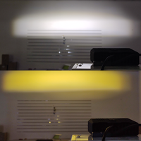 Système d'éclairage automatique U28 Feux de voiture à led Mini Spot de conduite 60w Lentille de projecteur à led avec trois lentilles pour camion