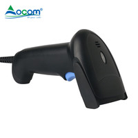 Escáner de Códigos QR Omnidireccional USB de Mano, Nueva Actualización OCBS-W217 CMOS 1D 2D, Escáner de Códigos de Barras POS