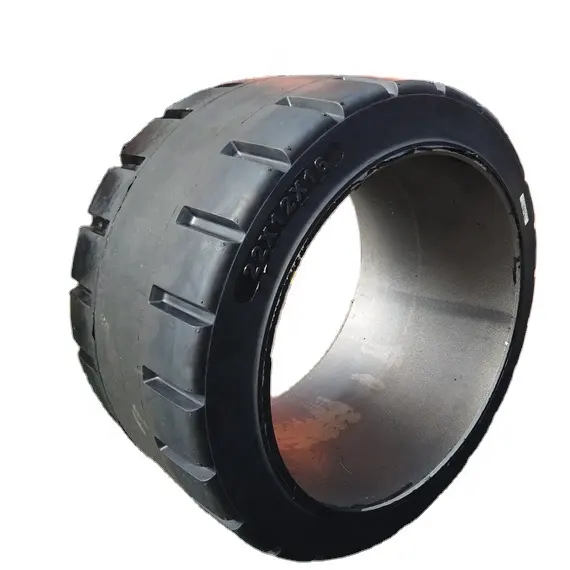 Factory New Offer press on forklift tire 22x12x16 press on band solid tire From China supplier