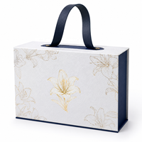 Boîte cadeau rigide personnalisée avec fermeture magnétique pour l'emballage et la promotion de souvenirs de luxe