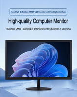 Monitor de Computadora LED de Escritorio de 19 y 22 Pulgadas, Precio Económico de Fábrica OEM, con Frecuencia de Actualización de 60Hz para Computadoras de Oficina