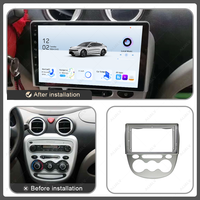 Modèles populaires d'autoradios Android GPS DSP avec cache-tableau de bord en plastique pour Changan Benben MINI 2010-2018, kit tableau de bord universel avec écran OLED