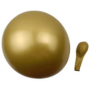 10 Inch Thickened Metallic Eco-Friendly Latex Balloons Chrome Shiny for Wedding Graduation Party &amp; Grand Opening Event <strong>Decor</strong> - Product Image 4