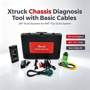 Herramienta de Diagnóstico de Chasis Xtruck con Cables Básicos, Escáner de Camiones de 24V para Sistemas AMT, TCU y ECAS - Product Image 1