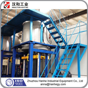 Bột luyện kim chân không Báo Chí nóng thiêu kết lò cảm ứng công nghiệp nhấn lò - Product Image 3