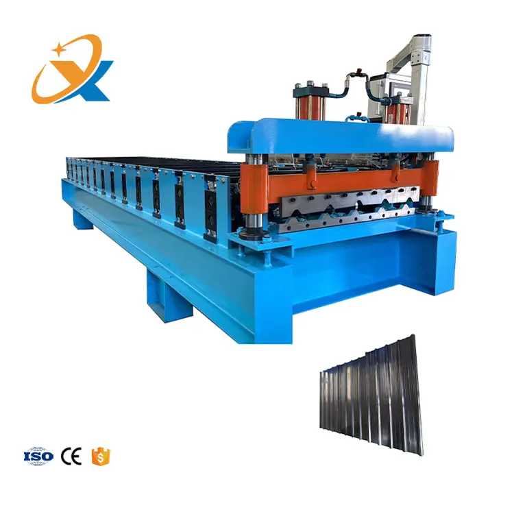 Ibr Roof Sheet Machine Roll Forming Trapezoid Roof Panel Roll Forming Machine Trapezoid Roll Forming Machine