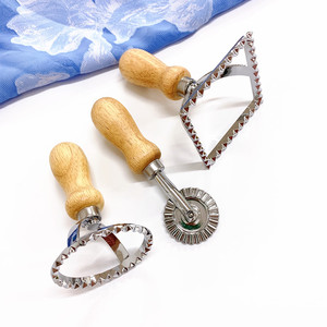 Alliage de zinc <span class=keywords><strong>ravioli</strong></span> outils timbre boulette fabricant moule cortador de galletas carré rond ondulé <span class=keywords><strong>emporte</strong></span>-pièces - Product Image 1