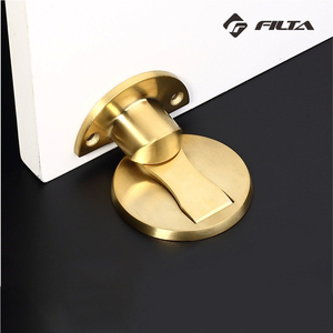 Luxus Gold Türgriff schloss 304 Edelstahl Magnetischer Tür stopper Holztür scharniere