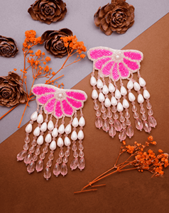 Pendientes colgantes hechos a mano para mujer, accesorio de joyería elegante para bodas, fiestas, atuendos informales y regalos - Product Image 4