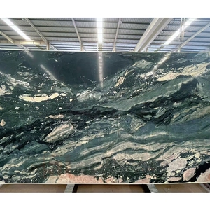 Dalles <span class=keywords><strong>de</strong></span> marbre vert rose <span class=keywords><strong>de</strong></span> luxe, comptoirs muraux, revêtements <span class=keywords><strong>de</strong></span> sol, revêtements muraux, dalles - Product Image 5