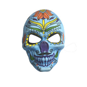 Halloween <span class=keywords><strong>Masque</strong></span> Jour des Morts Fantôme Crâne Chaleur Sublimation Horreur <span class=keywords><strong>Masque</strong></span> Cos <span class=keywords><strong>Carnaval</strong></span> Boule Décoration <span class=keywords><strong>Masque</strong></span> - Product Image 1