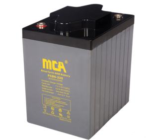 Batterie AGM à cycle profond 6V 225Ah de haute qualité scellée pour les chariots de golf UPS électronique grand public et entretien sans éclairage - Product Image 1