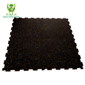 Usine directe de Guangzhou à la mode 3-10mm haute densité salle de gym en plastique revêtement de sol en caoutchouc facile à installer durable <span class=keywords><strong>prix</strong></span> de gros vente - Product Image 3