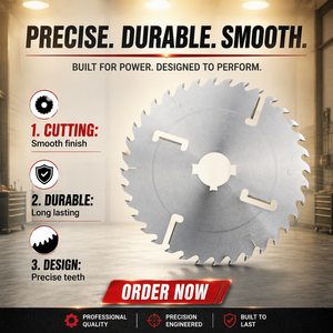 Lama circolare <span class=keywords><strong>da</strong></span> 300 mm (12 pollici) con 32 denti in carburo, ad alte prestazioni e resistente all'usura, con raschietti, OEM per il taglio di tronchi - Product Image 2
