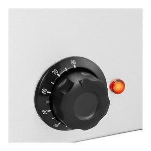 Bain-<span class=keywords><strong>marie</strong></span> de comptoir en acier inoxydable argenté 600W avec bac 1/4 GN 110V/220V pour la restauration - Product Image 2