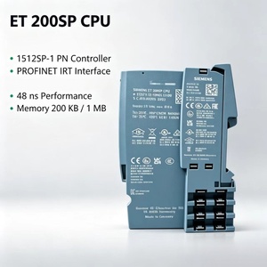 6ES7512-1DK01-0AB0,6ES7 512-1DK01-0AB0, <span class=keywords><strong>unité</strong></span> SPS, pour contrôleur Siemens ET200SP CPU 1512SP-1 PN, programme 200 Ko, données 1 Mo - Product Image 1