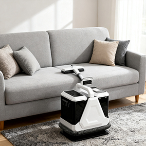 เครื่องทำความสะอาดพรมเชิงพาณิชย์<span class=keywords><strong>โซฟา</strong></span>แบบเปียกและน้ำเย็นแบบพกพา, เครื่องดูดฝุ่น, กล่องยา, เปิดฝา - Product Image 6