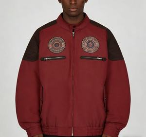 Giacca Trendy da Uomo con Logo Ricamato Personalizzato, Cappotto Casual Hip-Hop Progettato per Appassionati di Stile Urbano - Product Image 2