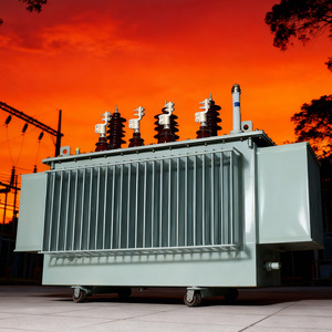 Tres transformadores de potencia monofásicos sumergidos en aceite de 30kVA, 50kVA, 75kVA, 100kVA, 500kVA, 20kW, 13.2kV/0.41kV, 33kV, 10.5kV, 380V, de cobre puro S11- - Product Image 1