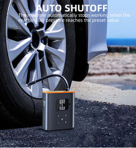 Fabrika fiyat taşınabilir lastik şişirme araba lastikleri için hava pompası basınç göstergesi ile elektrikli hava kompresörü akıllı atlama marş ile - Product Image 5