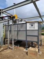 Machine de fabrication d'engrais vermicomposté Sande, compostage des déchets alimentaires, capacité élevée de 15 m³, respectueuse de l'environnement, moteur 380V, garantie 1 an