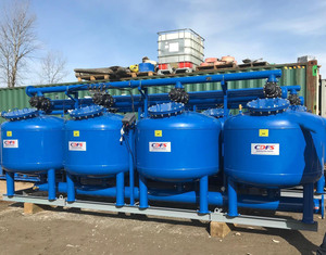 Cdfs 100m3/h lọc nước trắng Lọc sỏi 40 micron cát phương tiện truyền thông silica cát lọc nước ngành công nghiệp sản xuất giấy 220V - Product Image 5