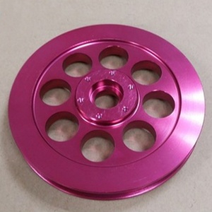 Extruding Machine Water Tank <b>Thin</b> Hard Anodized Drive Pulley /Guide Pulley - Product Image 2