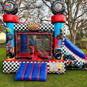 WINWAYTOYS Combo commercial Monster Truck pour tout-petits, location de château gonflable, PVC pour enfants, 20 pieds, capacité 5-10 personnes - Product Image 2