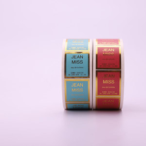 OEM/ODM tùy chỉnh không thấm nước dính Vinyl <span class=keywords><strong>PVC</strong></span> Tùy chỉnh vàng lá rõ ràng trong suốt pegatinas in vòng logo nhãn dán nhãn - Product Image 6