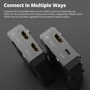 Accsoon CineView che Kit Multi-spettro Wireless sistema di trasmissione Video Wireless trasmettitore Video foto Studio accessori - Product Image 4